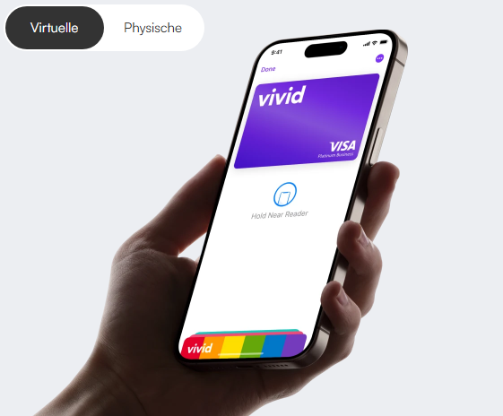 Vivid Business Konto Karten