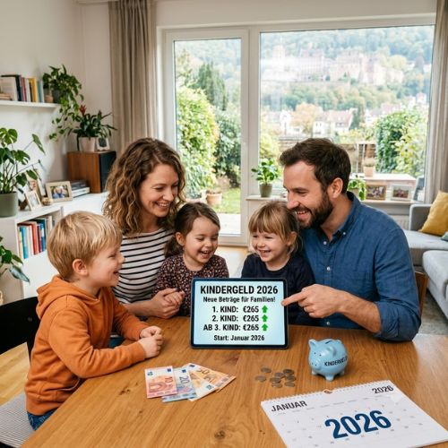 Kindergeld 2026 und Kinderfreibetrag: Diese Beträge gelten jetzt